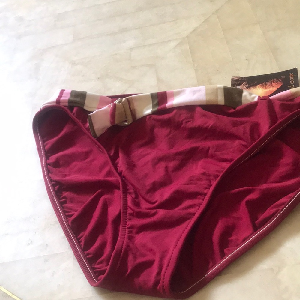 ISLAND ESCAPE SHAPER PANT SWIM HAVANA HEAT SIZE 12